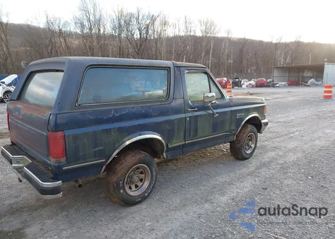1987 Ford Bronco U100 from USA, damaged, VIN 1FMDU15N7HLA26908